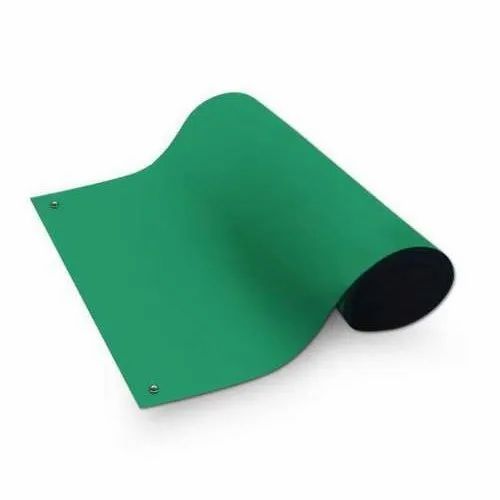 Home conductive green rubber mat 500x500 500x500