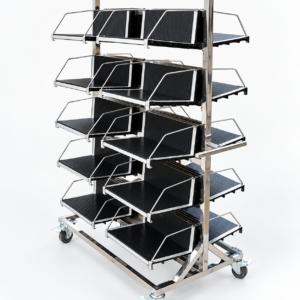 PCB Storage Trolley With Hanging Racks