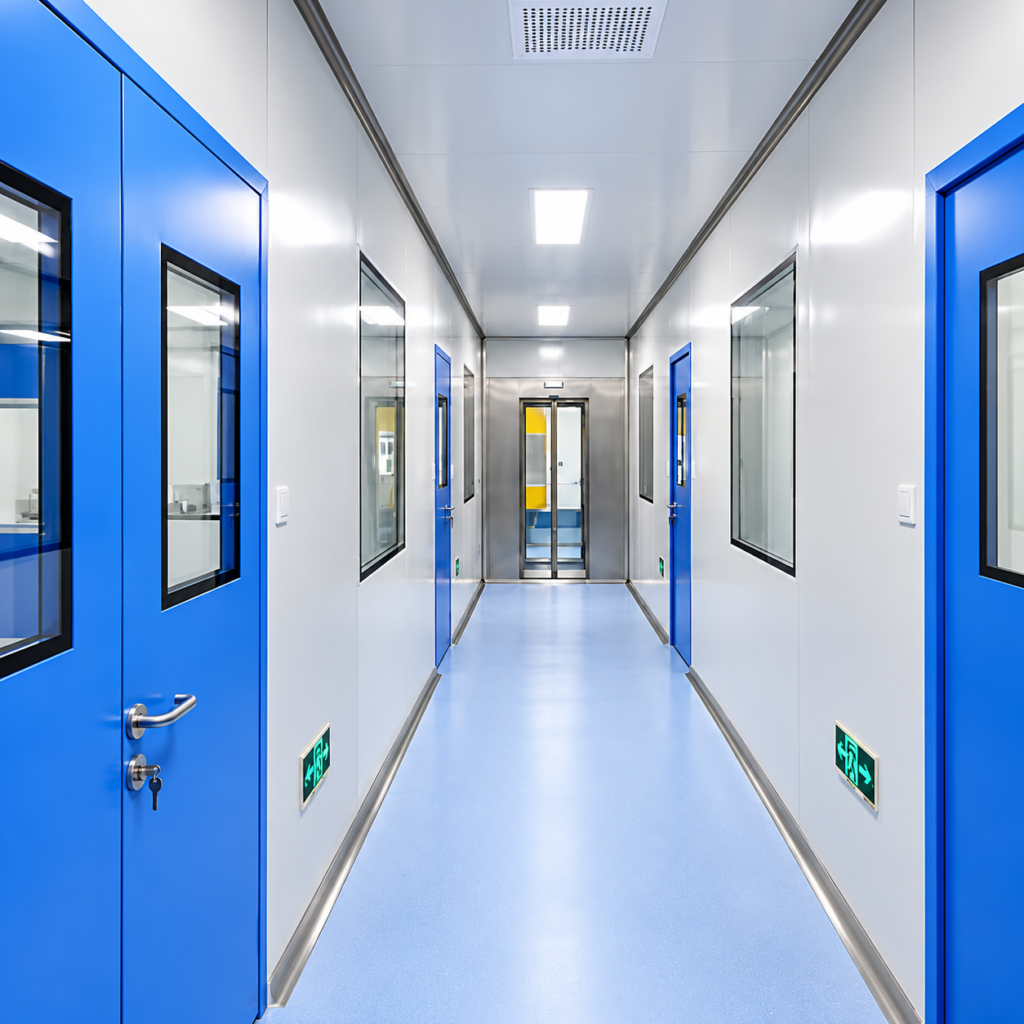 Electronic Cleanroom Door